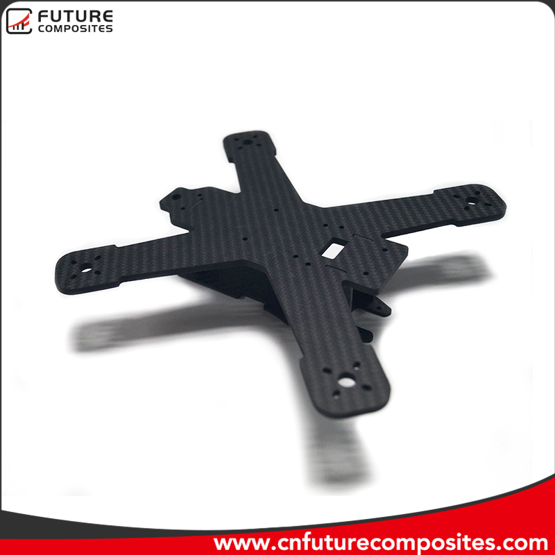 Custom Carbon Fiber CNC Cutting Sheet for Quad Drone Frame Parts ...